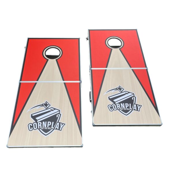 Cornhole Arrow 120 x 60 cm spilleplade i aluminium - 2 stk